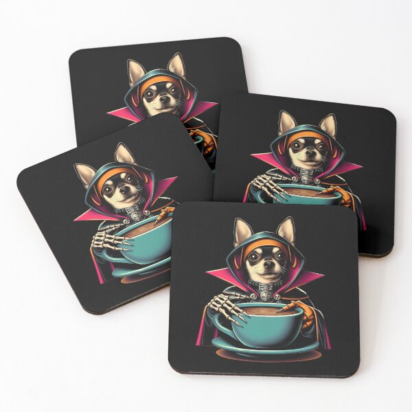 Item preview, Necromancer Chihuahua Dog funny vintage t-shirts designed and sold by PAVOXAR.