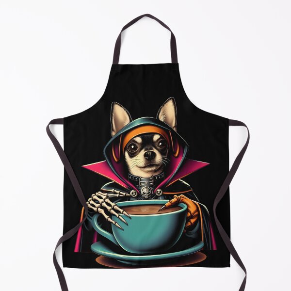 Item preview, Necromancer Chihuahua Dog funny vintage t-shirts designed and sold by PAVOXAR.