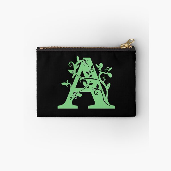Item preview, Green Capital Letter A With Vines V3 designed and sold by Victoria Lehnard.