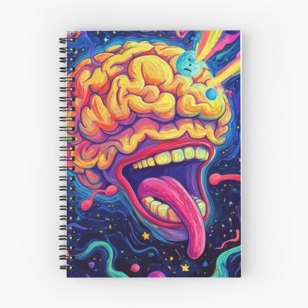 Item preview, Psychedelic Brain V7 designed and sold by OldSchool90s.