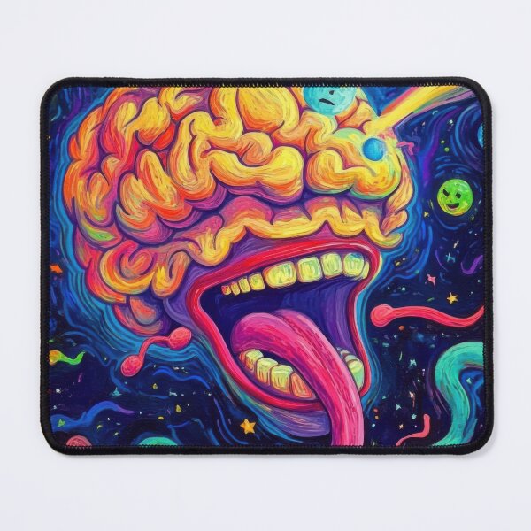 Item preview, Psychedelic Brain V7 designed and sold by OldSchool90s.