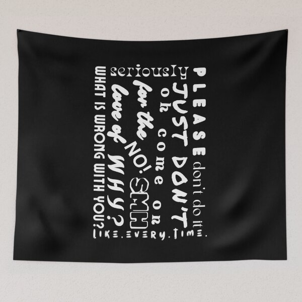 Item preview, Just Don't Do It!  designed and sold by ZebraKnees.