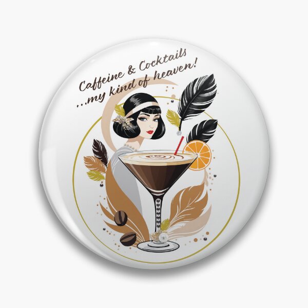 Item preview, Caffeine & Cocktails Des#1 (sku#1) designed and sold by charactergirl.