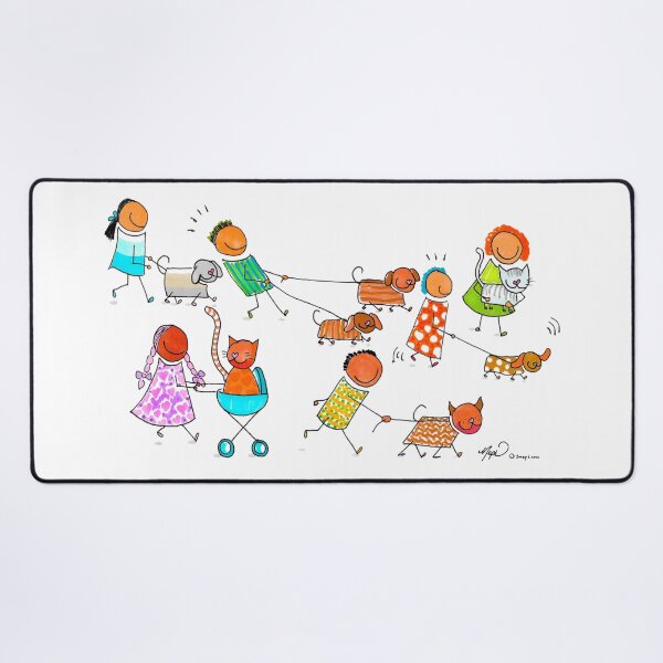 Item preview, Happy Spot People With Their Pets designed and sold by 1meps.