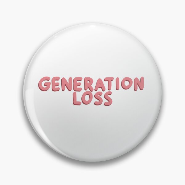 Item preview, Generation loss designed and sold by pinkyfish1010.