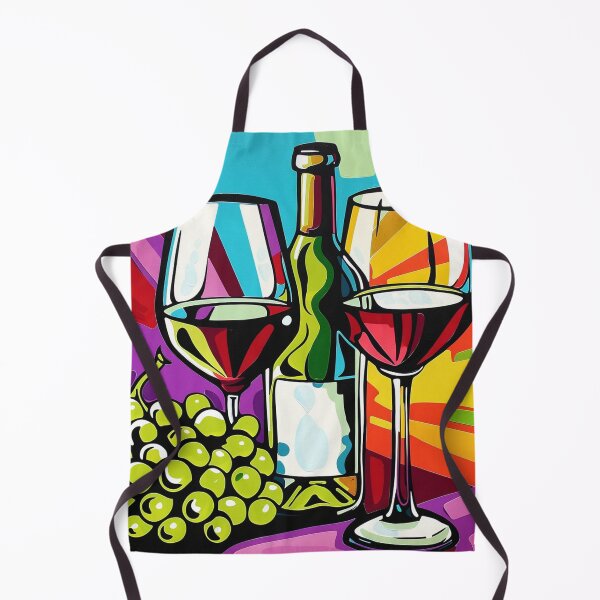 Item preview, Glass of Wine Pop Art 5 designed and sold by AstroRisq.