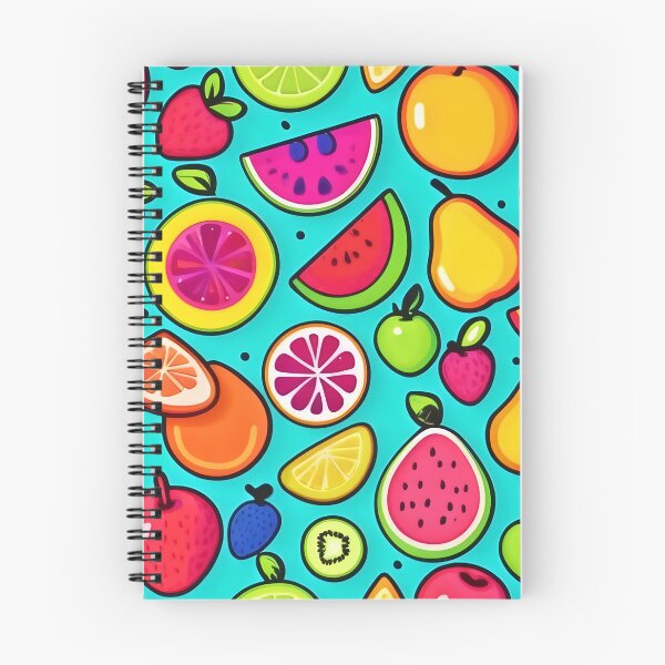 Item preview, Fruity Delight Pattern designed and sold by Health And Fitness Posts e-Store.