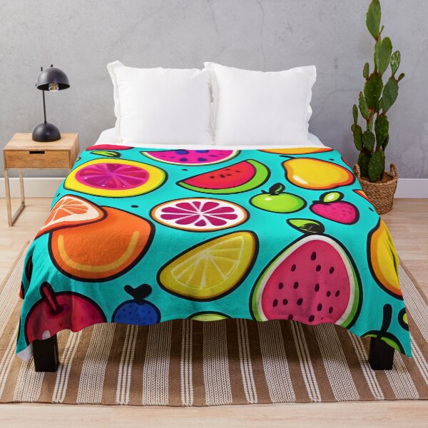 Item preview, Fruity Delight Pattern designed and sold by Health And Fitness Posts e-Store.