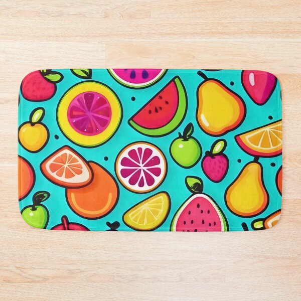 Item preview, Fruity Delight Pattern designed and sold by Health And Fitness Posts e-Store.