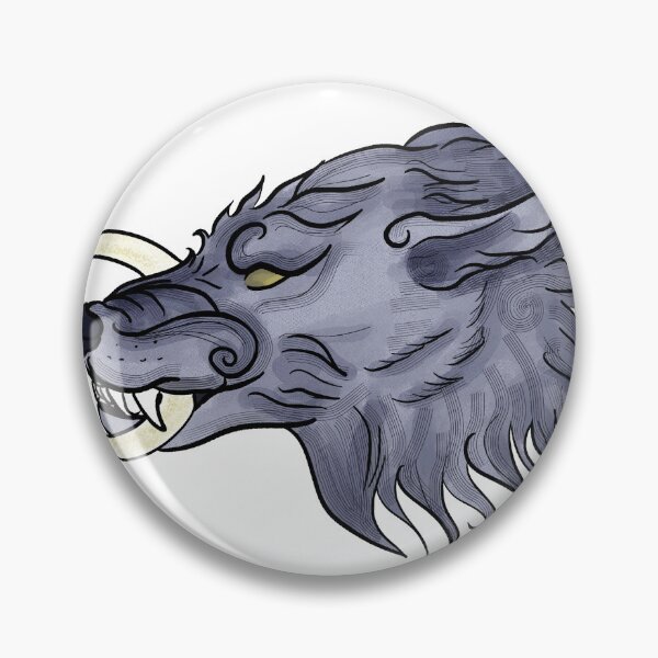 Item preview, Wolf and the moon designed and sold by LovefromThandi.