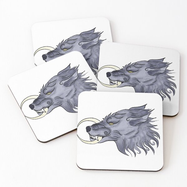 Item preview, Wolf and the moon designed and sold by LovefromThandi.