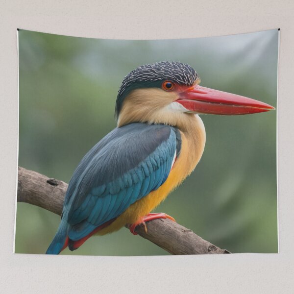 Item preview, Beautiful Stork billed Kingfisher designed and sold by laguitan10.