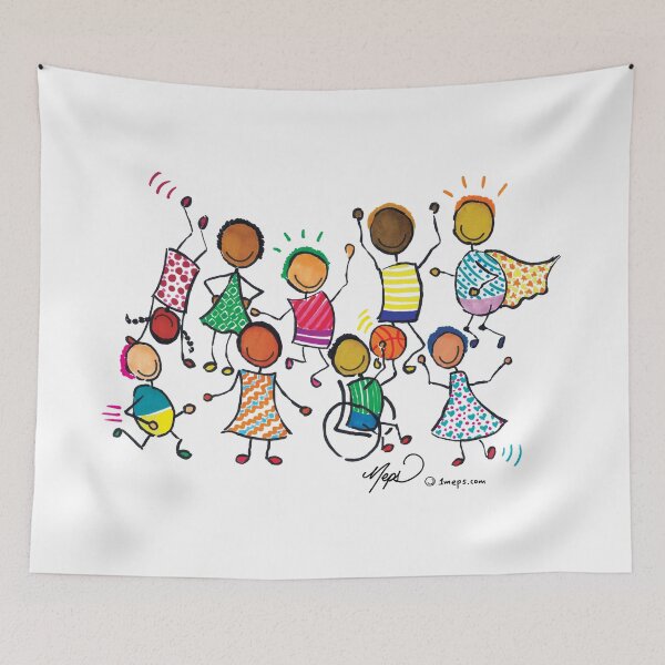 Item preview, "Kiddos" - Celebrate Diversity designed and sold by 1meps.