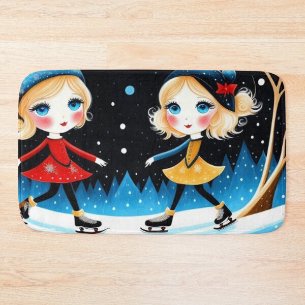 Item preview, Pair Big Blue Eyes Skating designed and sold by TheDarkWardrobe.