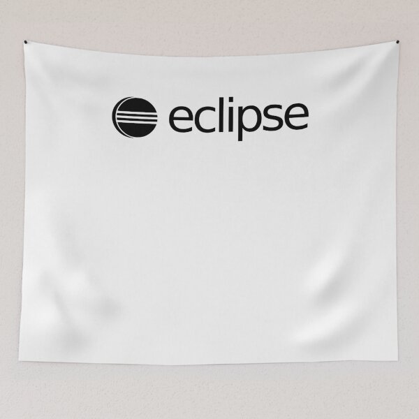 Item preview, Eclipse Official Black Logo Programming T-Shirt designed and sold by Rainwater Merch.