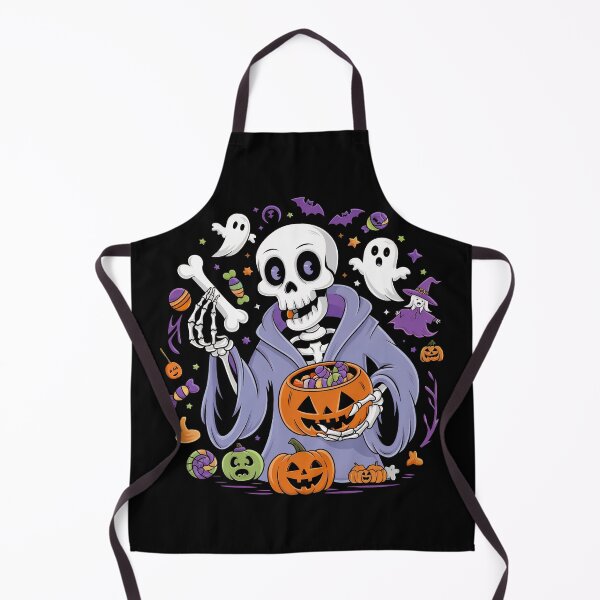 Item preview, Haunted Treats – Skeleton and Ghost Share the Sweets designed and sold by RandomRhythm.