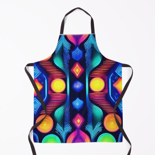 Item preview, Neon Geometric Mandala Art designed and sold by Health And Fitness Posts e-Store.