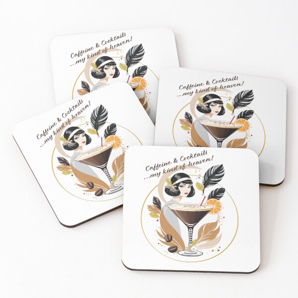 Item preview, Caffeine & Cocktails Des#1 (sku#1) designed and sold by charactergirl.