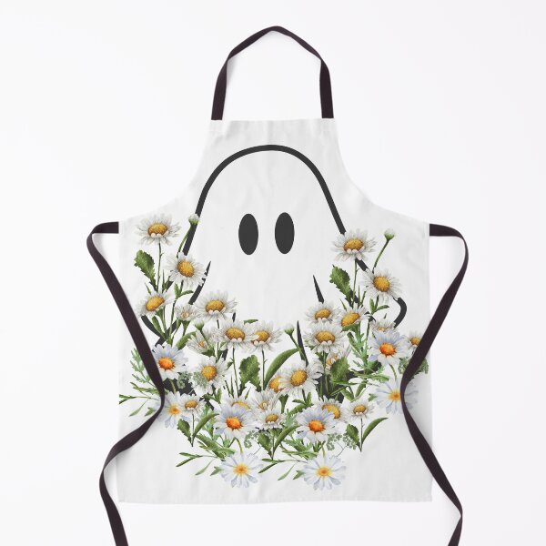 Item preview, A ghost with daisies designed and sold by noirab13it.