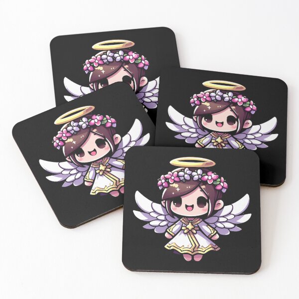 Item preview, Ethereal Angelic Chibi - angel, halo, flowers, wings designed and sold by Nostalgia Busters.