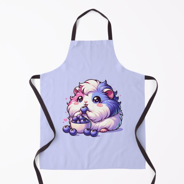 Item preview, Cutest ,chubbies little Guinea Pig eating blueberries Sticker and more designed and sold by CRandRRstickers.