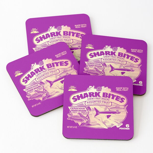 Item preview, Shark Bites / Discontinued Snacks designed and sold by Cuttintees.