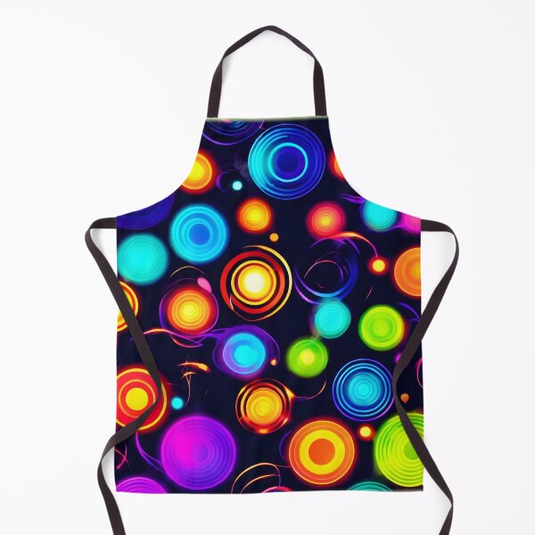 Item preview, Neon Circle Explosion designed and sold by Health And Fitness Posts e-Store.