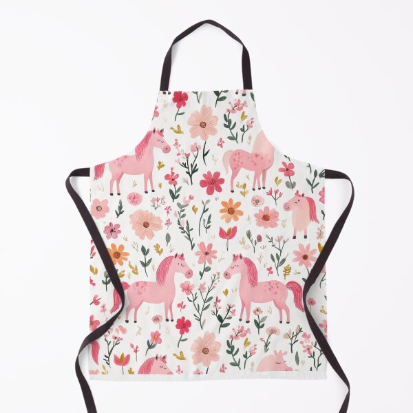 Item preview, Pink HORSE BAM ZOOM : ORANGE FLOWERS Collection designed and sold by Zen Candy 3000 Travis Nicholas Zariwny.