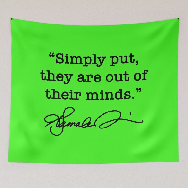 Item preview, Simply put they are out of their minds - Kamala (black signature) 2.0 designed and sold by Thelittlelord.