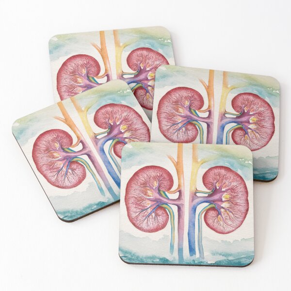 Item preview, Renal Art for a Nephrologist  designed and sold by GoldenFrenchie.
