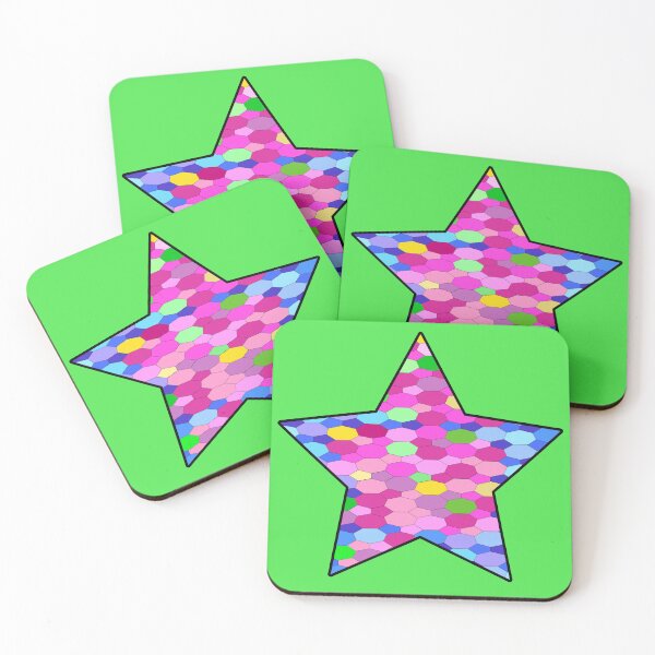 Item preview, Hexa-Star (4Color) designed and sold by HaNoFri.