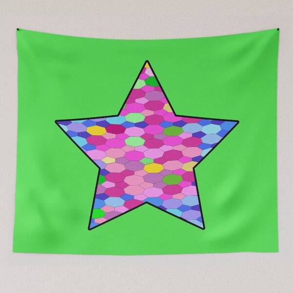Item preview, Hexa-Star (4Color) designed and sold by HaNoFri.