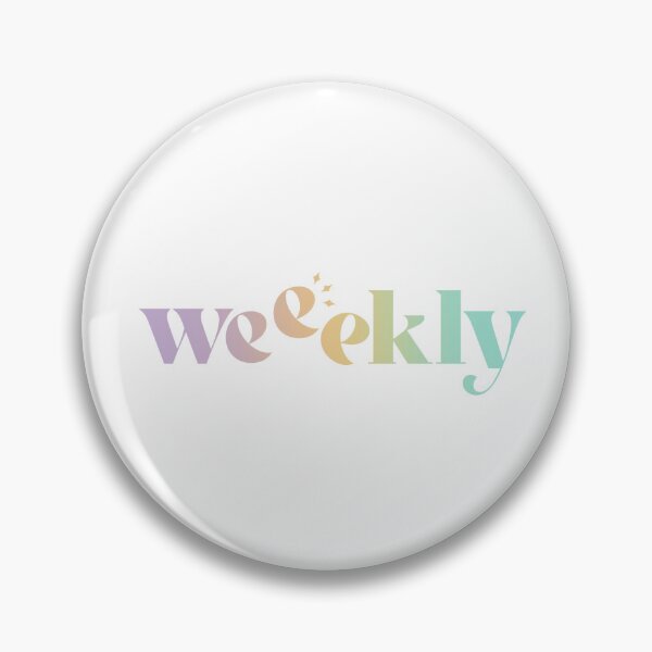 Item preview, weeekly logo (redesigned) designed and sold by kellyyy.