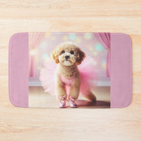 Item preview, Cavoodle ballerina in pink designed and sold by Zelda50.