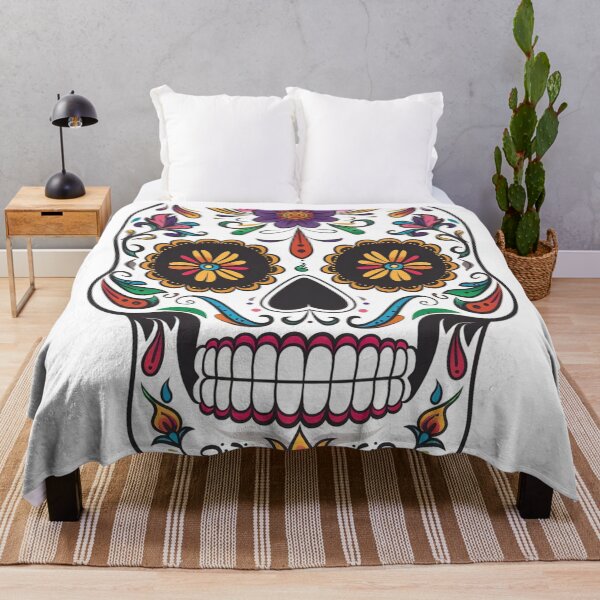 Item preview, Day of the Dead Skull 121 designed and sold by AstroRisq.