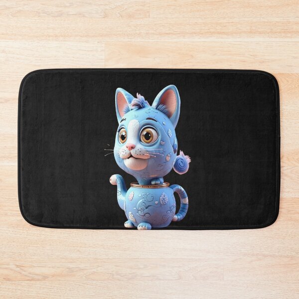 Item preview, Floral Blue Cat Teapot Design designed and sold by eliteandhonor.