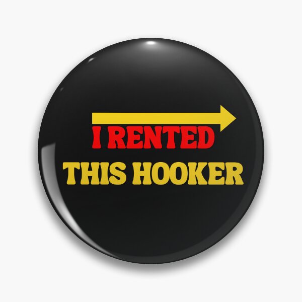Item preview, I Rented This Hooker T Shirt / Stickers designed and sold by Designsleashed.