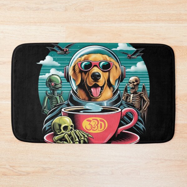 Item preview, Necromancer Golden Retriever Dog funny vintage t-shirts designed and sold by PAVOXAR.