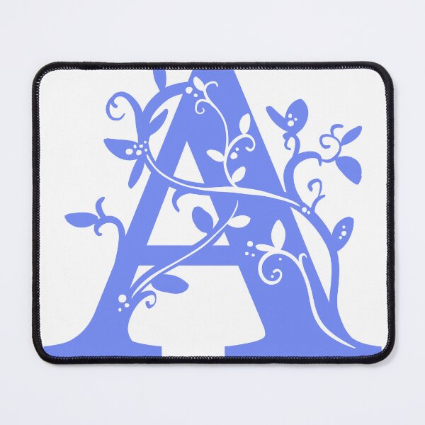 Item preview, Violet Capital Letter A With Vines designed and sold by Victoria Lehnard.