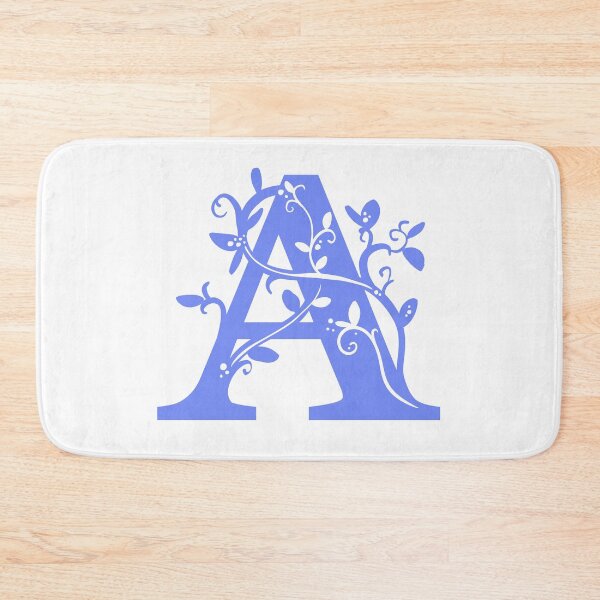 Item preview, Violet Capital Letter A With Vines designed and sold by Victoria Lehnard.