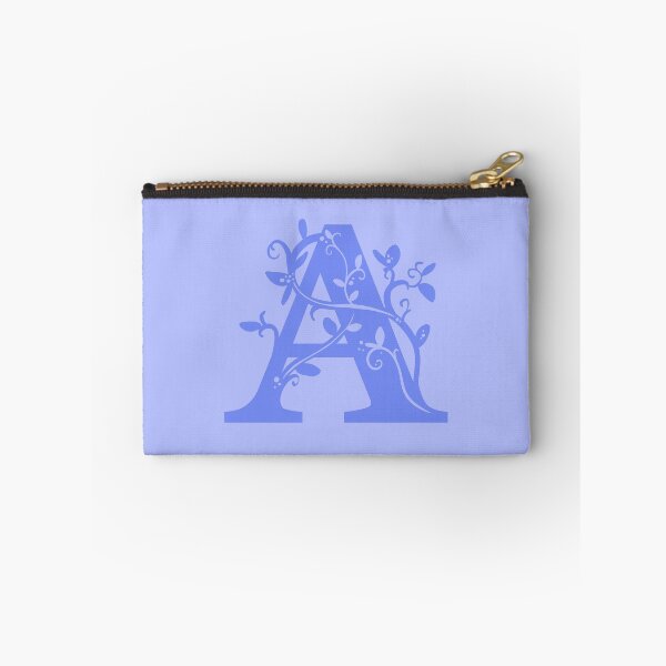 Item preview, Violet Capital Letter A With Vines V2 designed and sold by Victoria Lehnard.