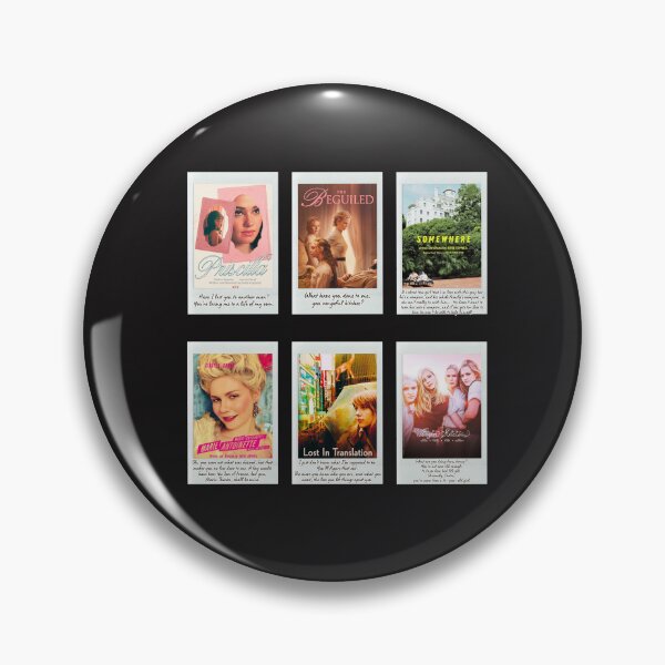 Item preview, Sofia Coppola Movies HD Sticker Set / T Shirt designed and sold by Designsleashed.