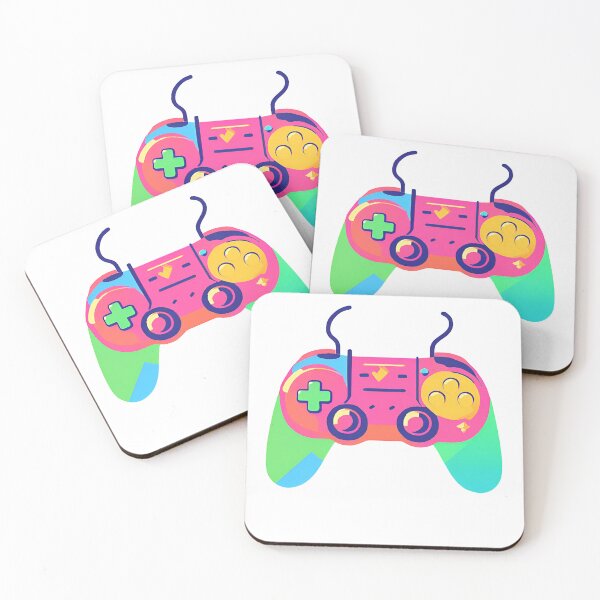 Item preview, Ícono de Videojuego Estilizado en Colores Neón designed and sold by roma252.