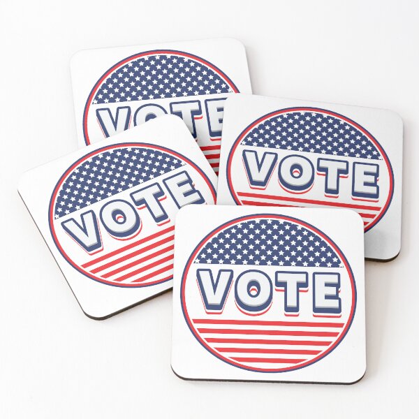 Item preview, Stars and Stripes Vote - Election  designed and sold by Whimsical  Thinker.