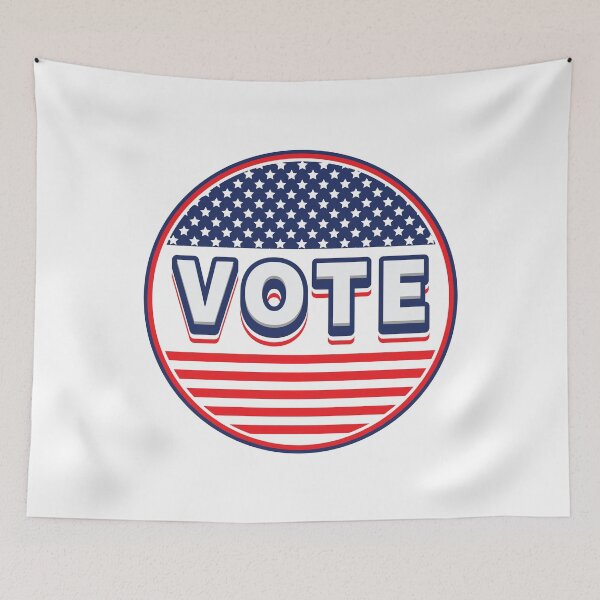 Item preview, Stars and Stripes Vote - Election  designed and sold by Whimsical  Thinker.