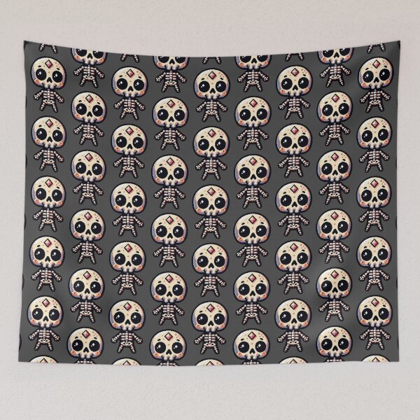 Item preview, Pixelart Skeleton designed and sold by Nostalgia Busters.