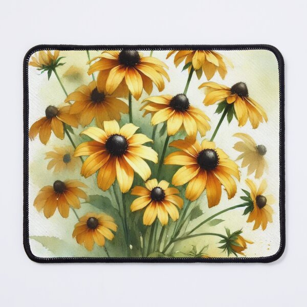 Item preview, Sunlit Splendor: Black-eyed Susan Watercolor designed and sold by takeng07.