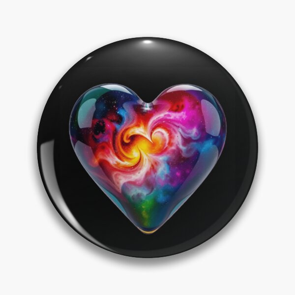 Item preview, Glossy Unique Heart designed and sold by Ameliatra Design.