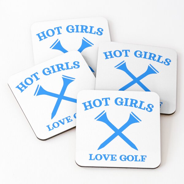 Item preview, Hot Girls Love Golf, Blue designed and sold by UNK-Fatigues.