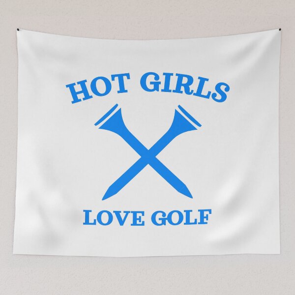 Item preview, Hot Girls Love Golf, Blue designed and sold by UNK-Fatigues.